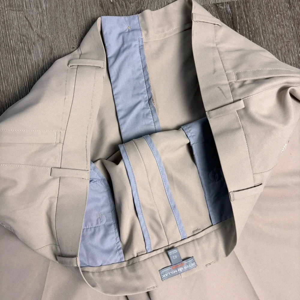 Peter Millar‎ Shorts Mens 42 Tan Wicking Salem Performance 9